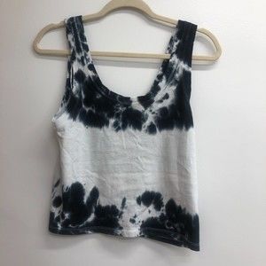 Zara Tie Dye Cropped Tank Size Small